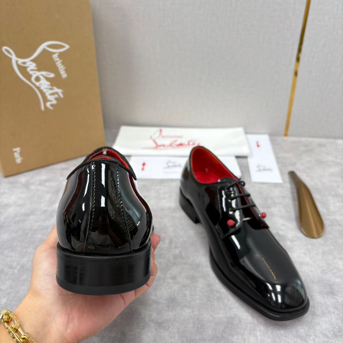 Cistian Louboutin shoe